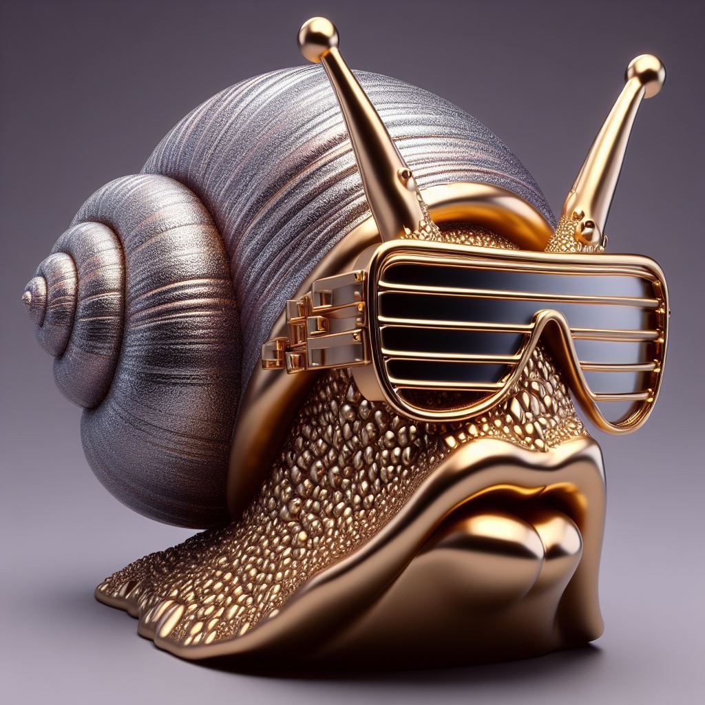 metal snail