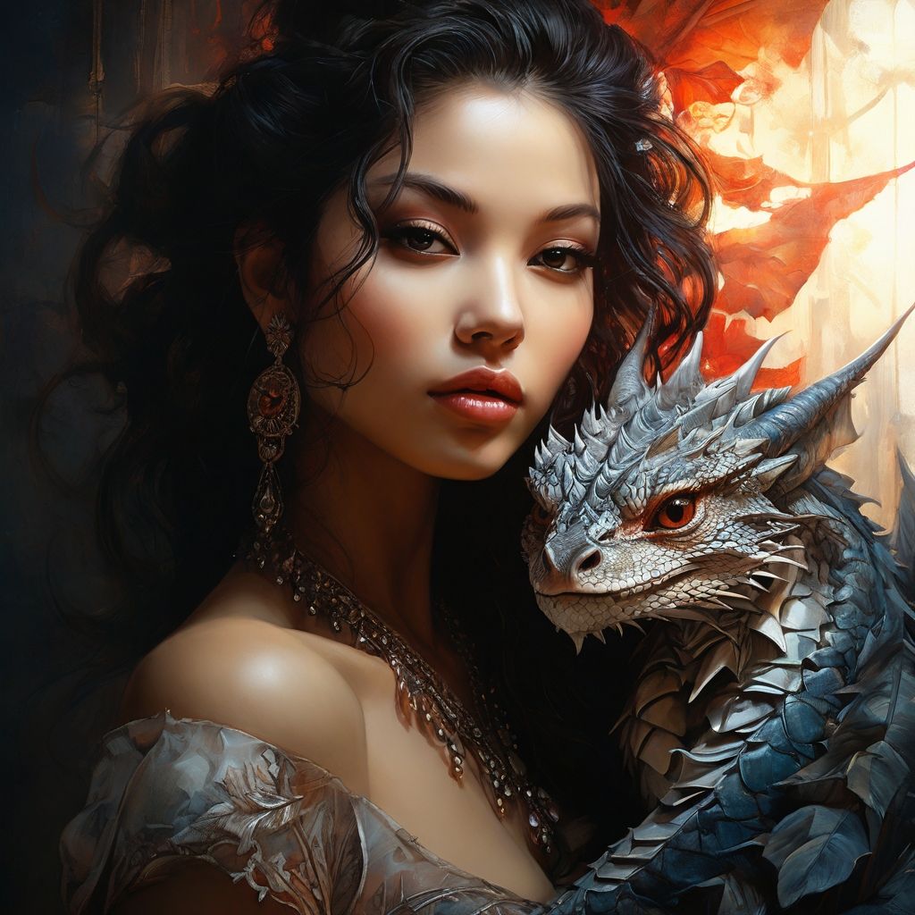 My dragon and I