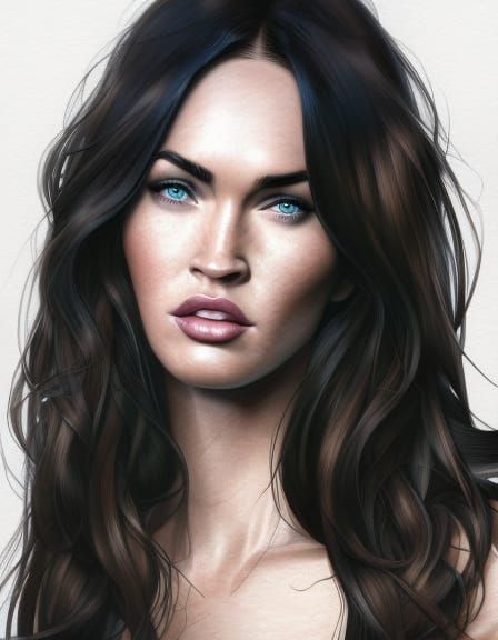 Megan Fox - AI Generated Artwork - NightCafe Creator