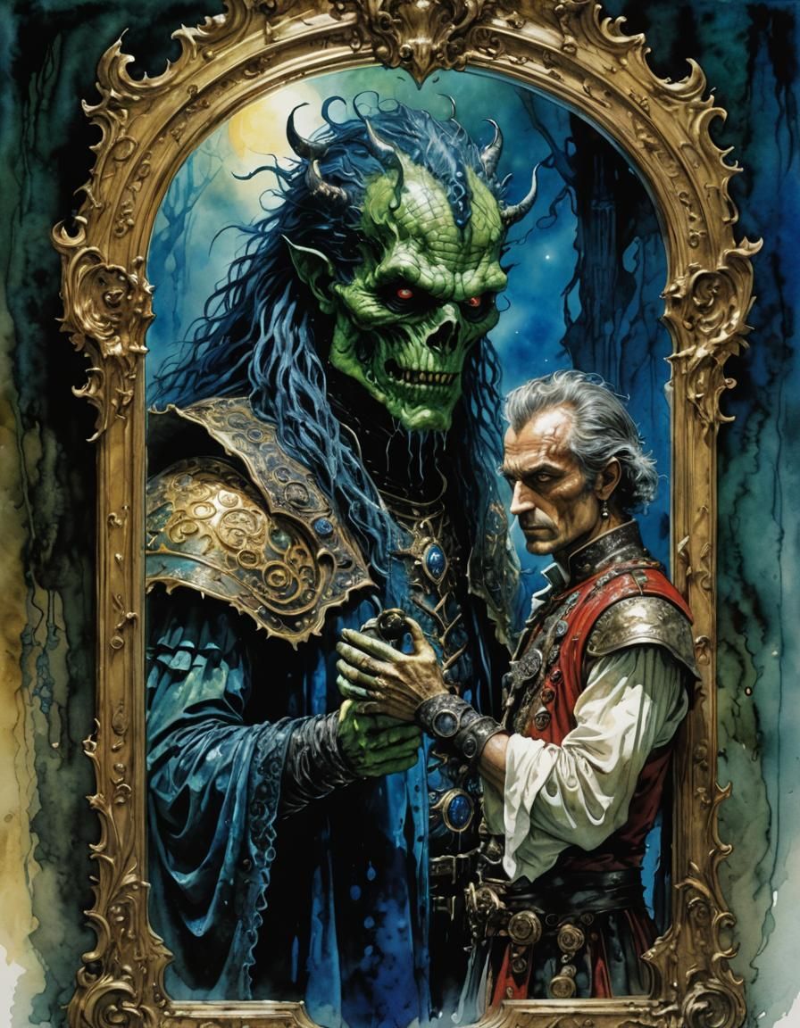 The monster in the mirror