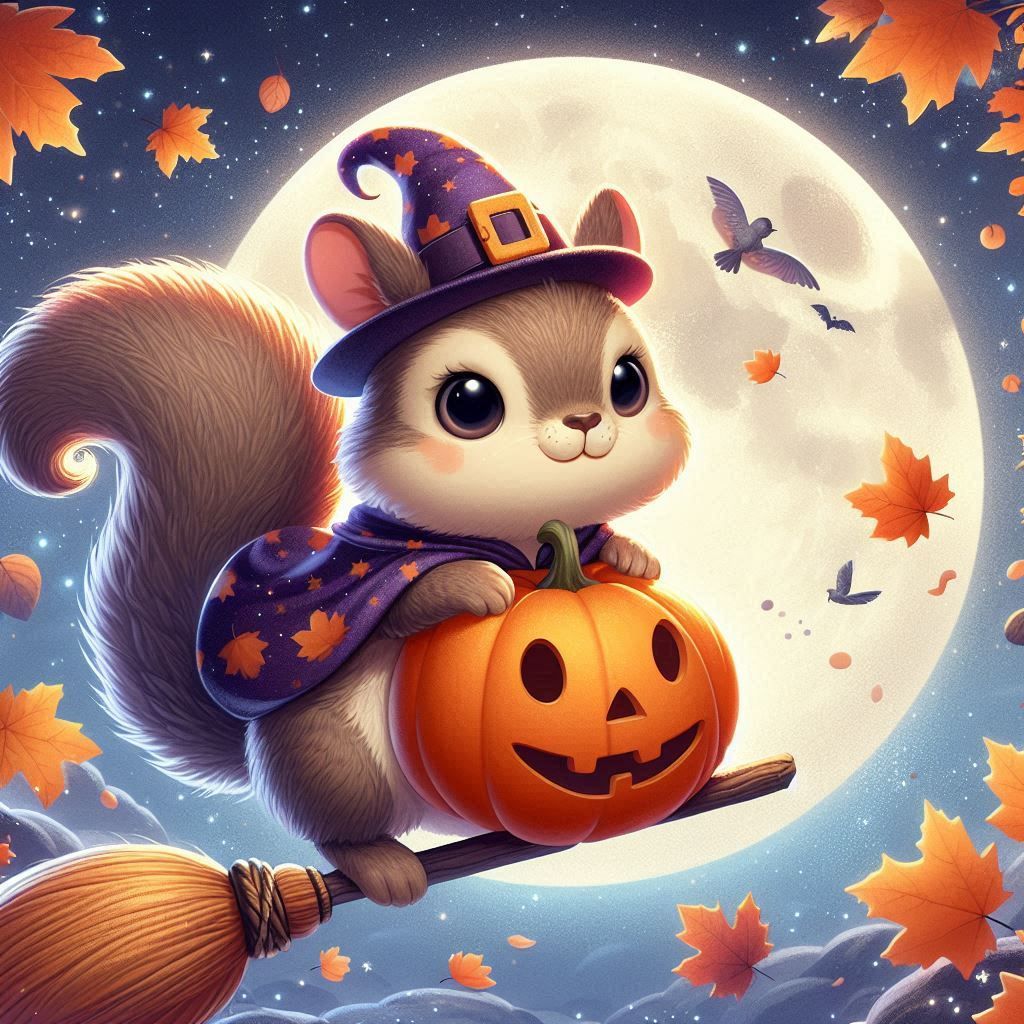 🎃 🍁🐿🌙 🌃🌠
