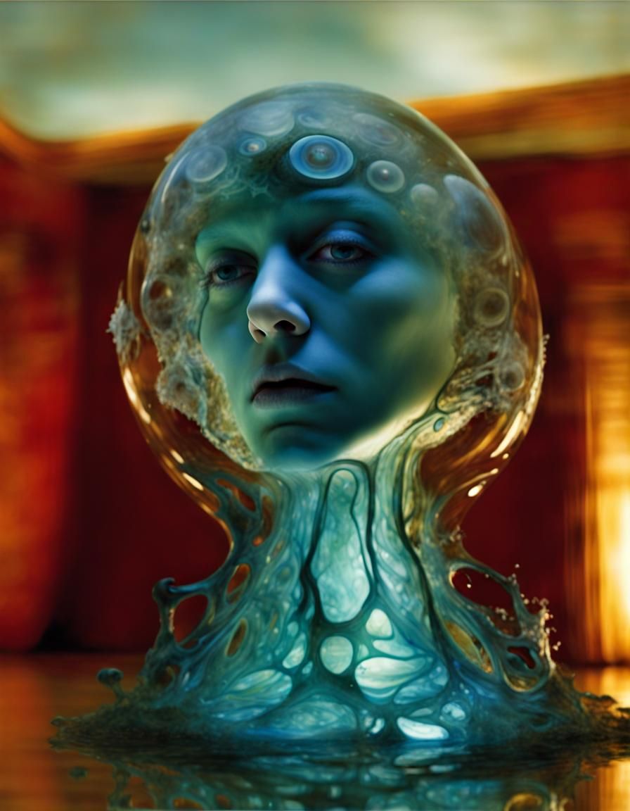 Abstract Circles in Supernatural Dreamscape