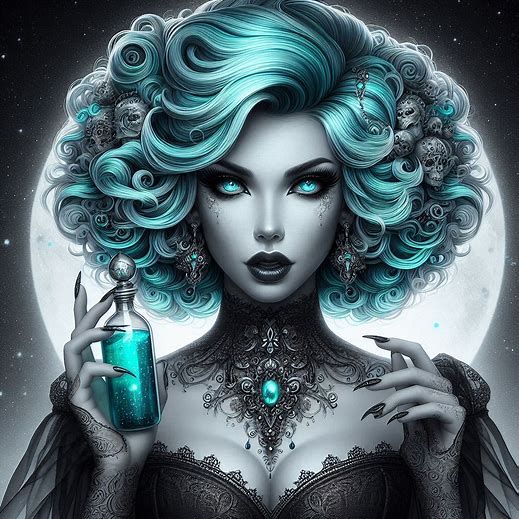 Turquoise Witch