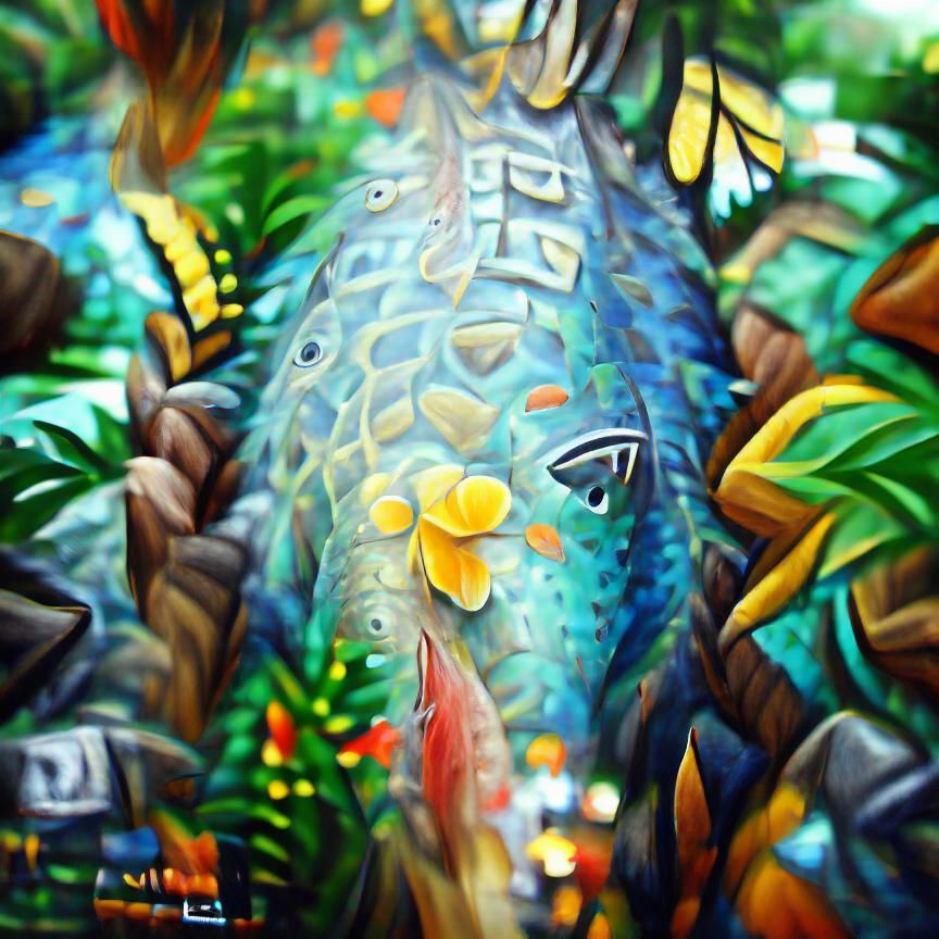 Tropical big fishes