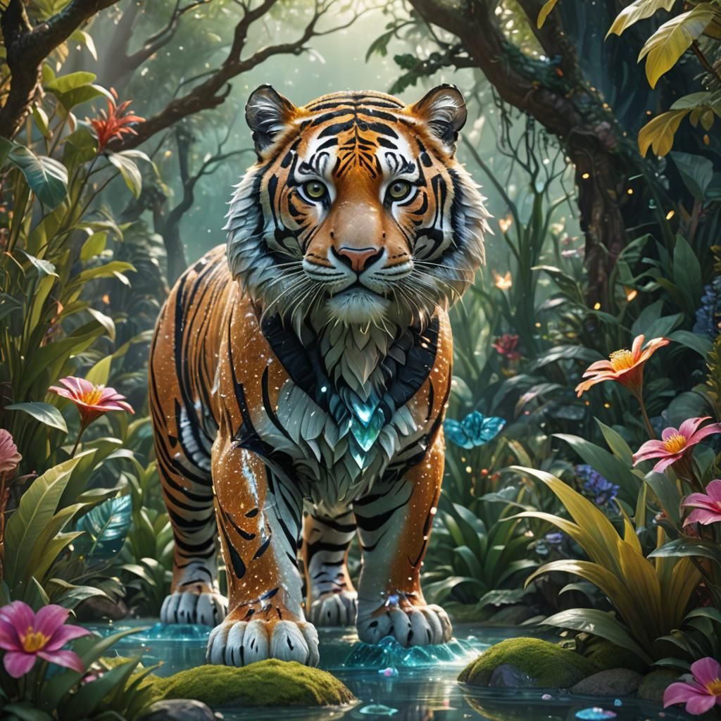 Crystal tiger