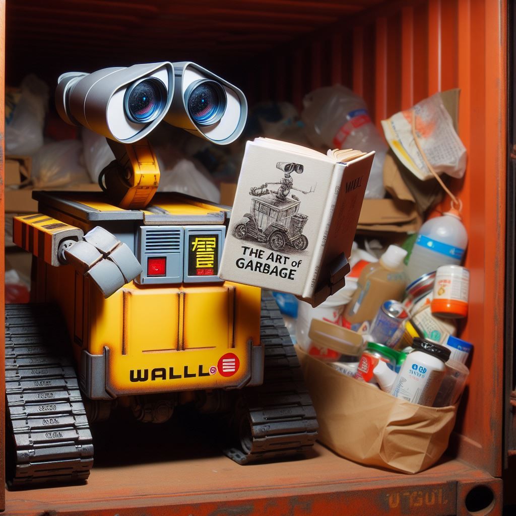 Litter-ature is a Wall-E favorite!