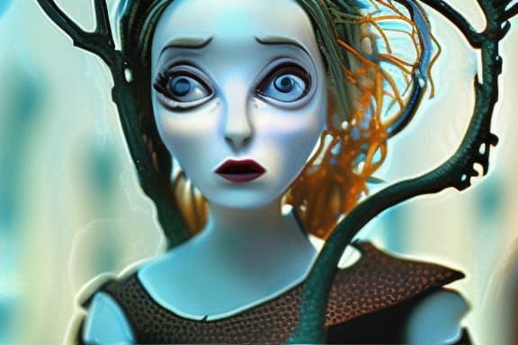 tim burton, perspectve, tilt-shift, film noir