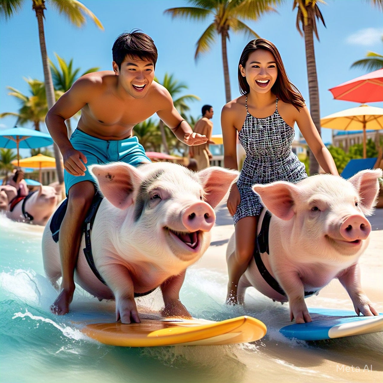 Pigsurfing
