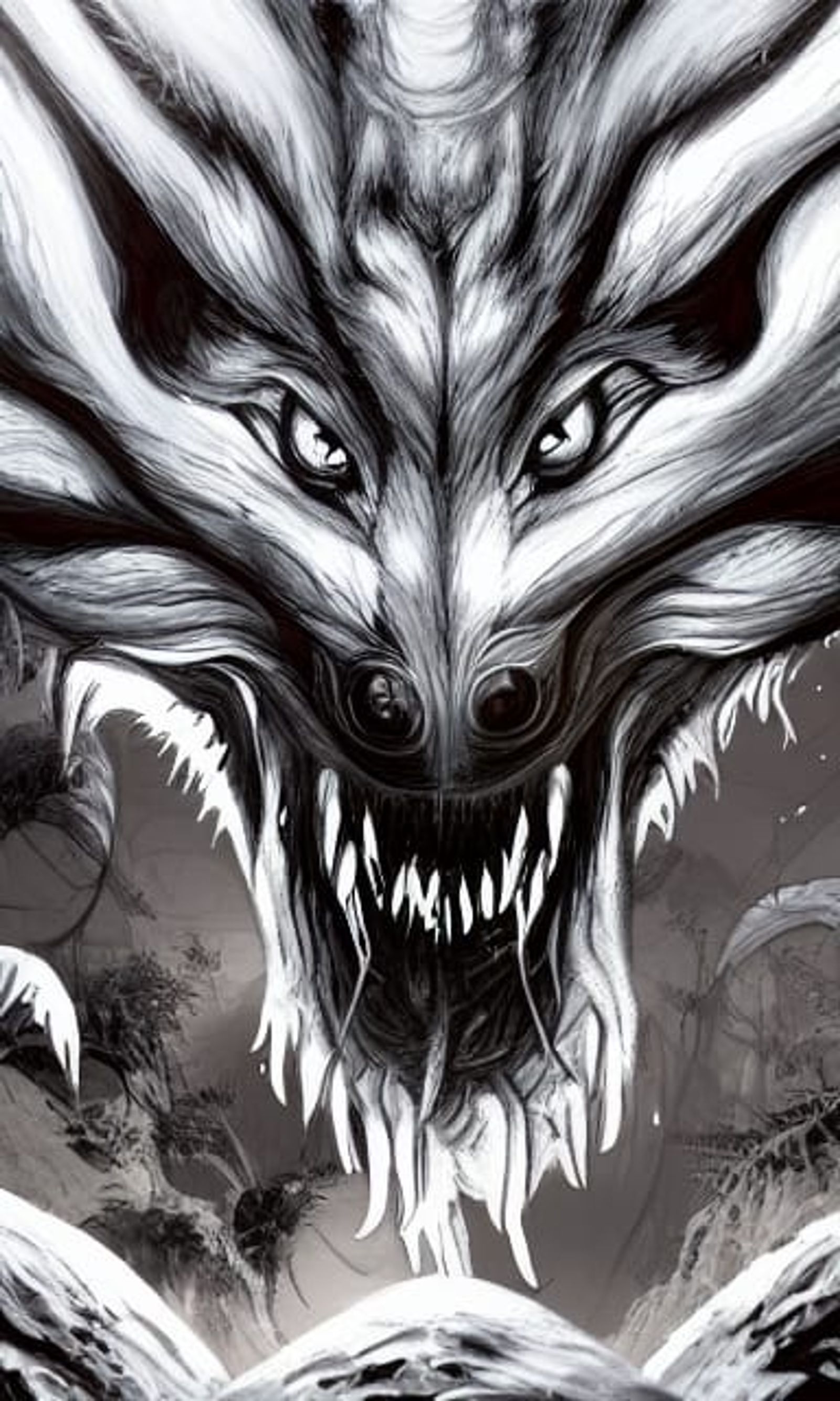 werewolf concept art