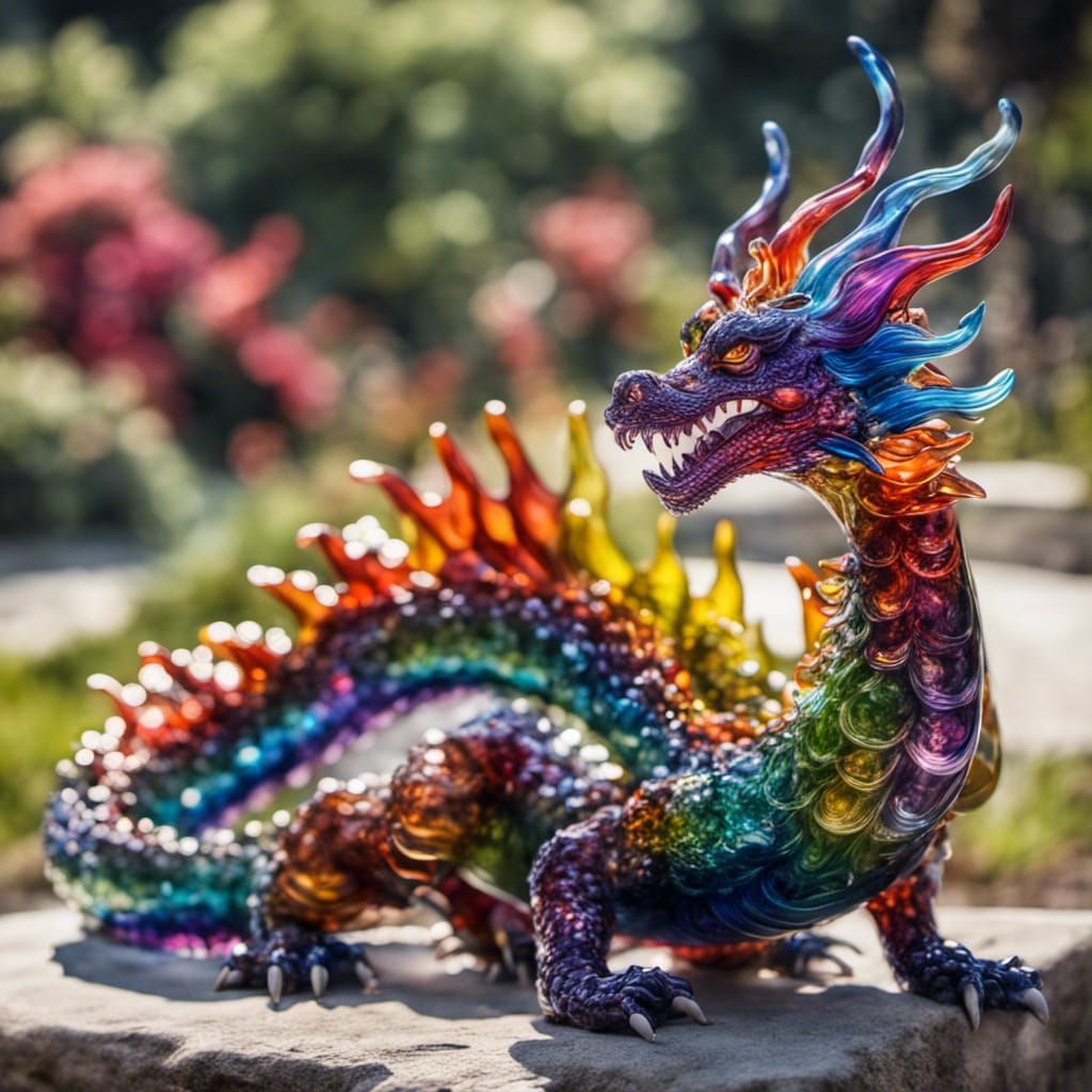 Glass Dragon #11  by @Tremlain 