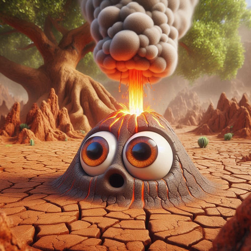 baby volcano