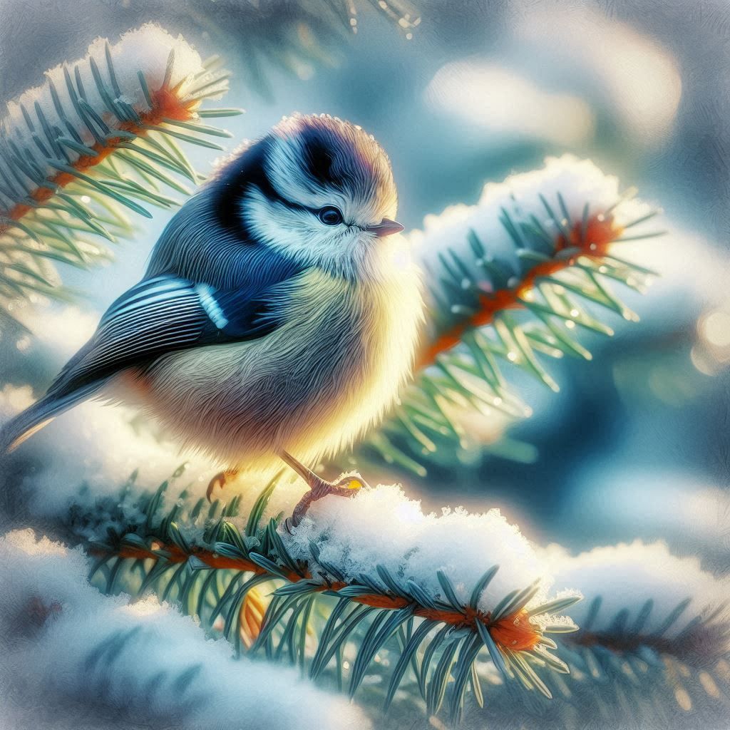 The blue tit