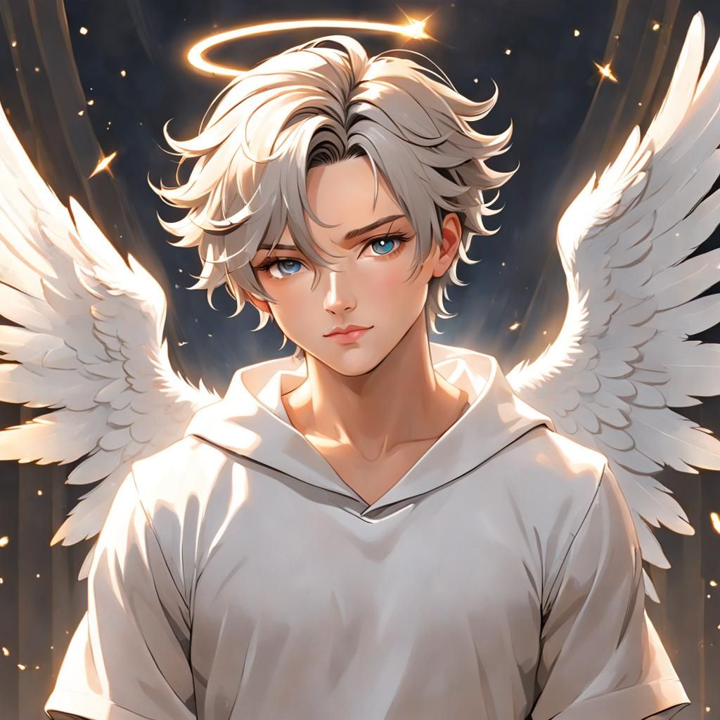 angel boy - AI Generated Artwork - NightCafe Creator