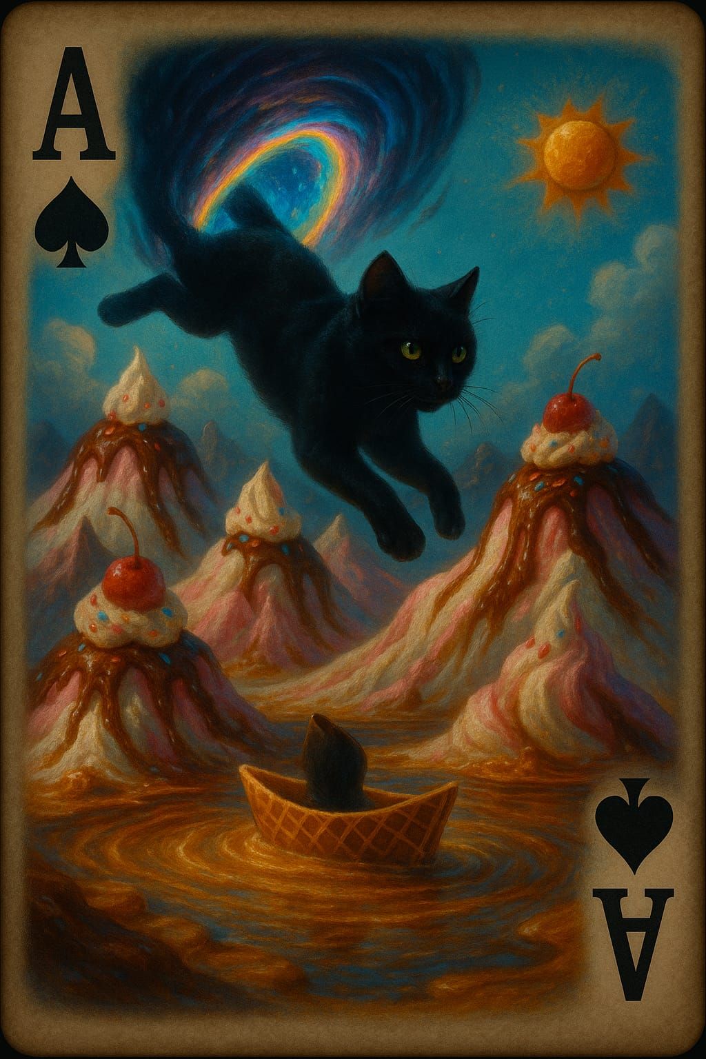 Ace of Spades Albus do not go into the ice cream realm