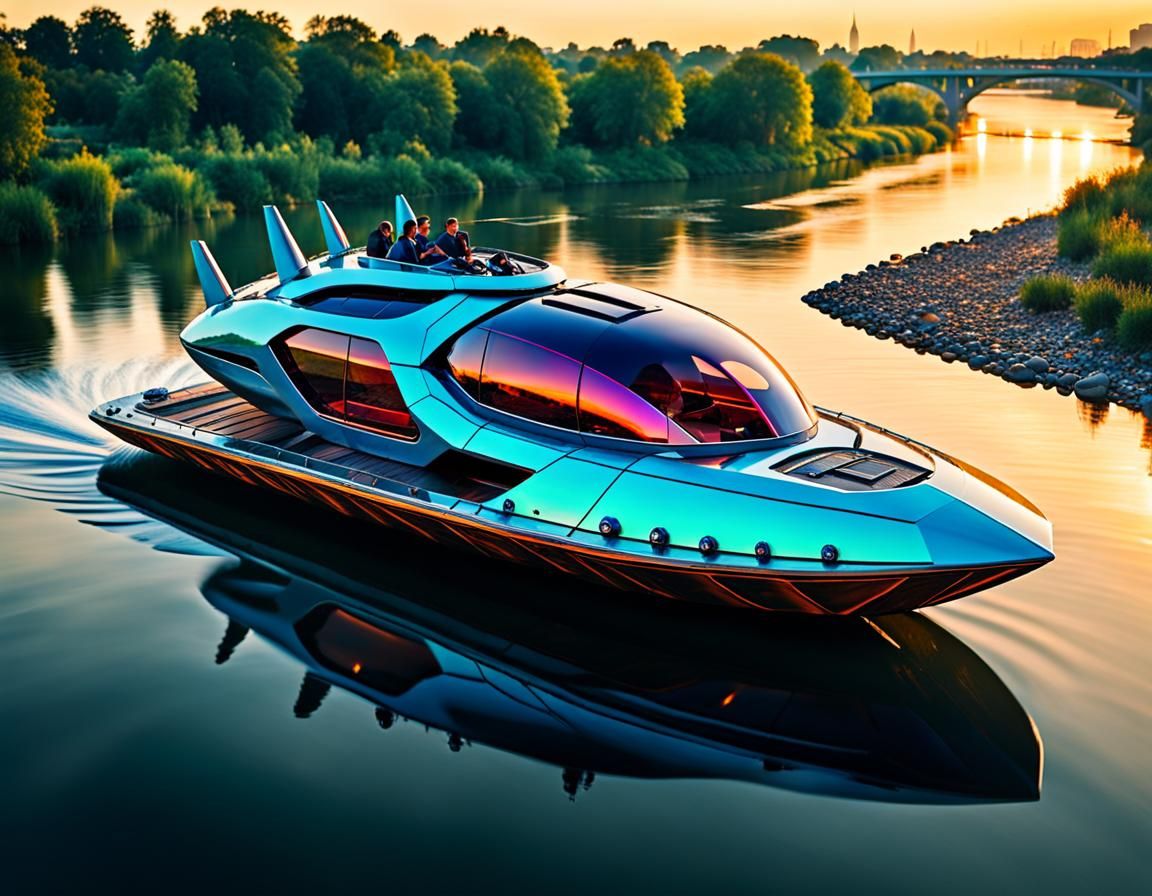 Unconventional Boat: The Ripple Rider  by @Heralyn