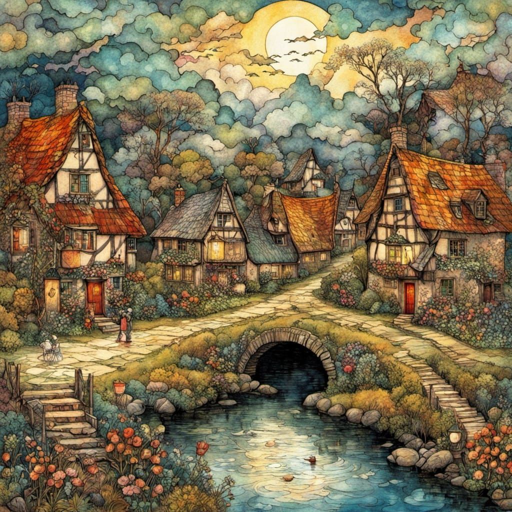 Village   by @AncientAardvark 