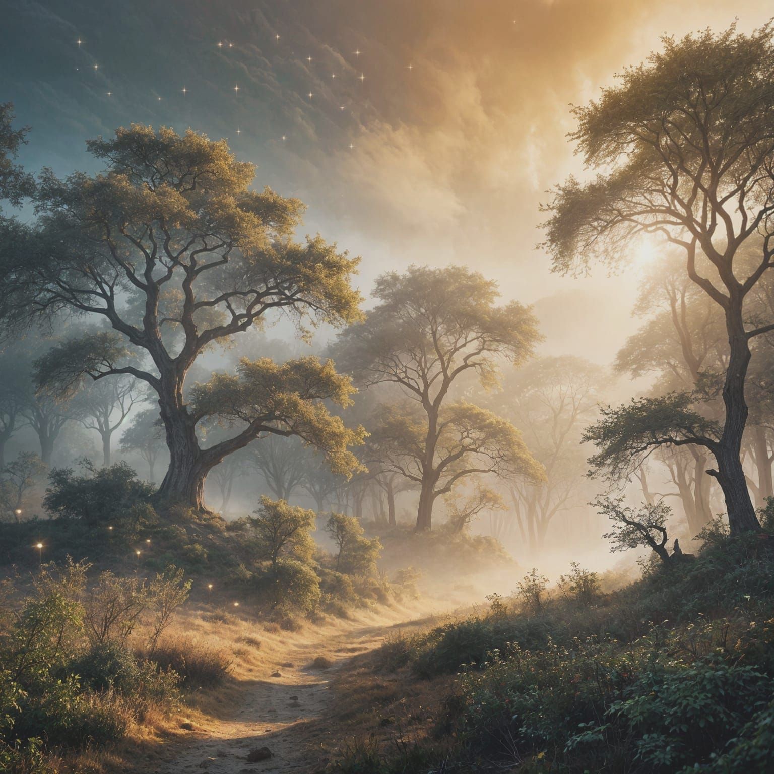 Misty Way  by @Art of Art