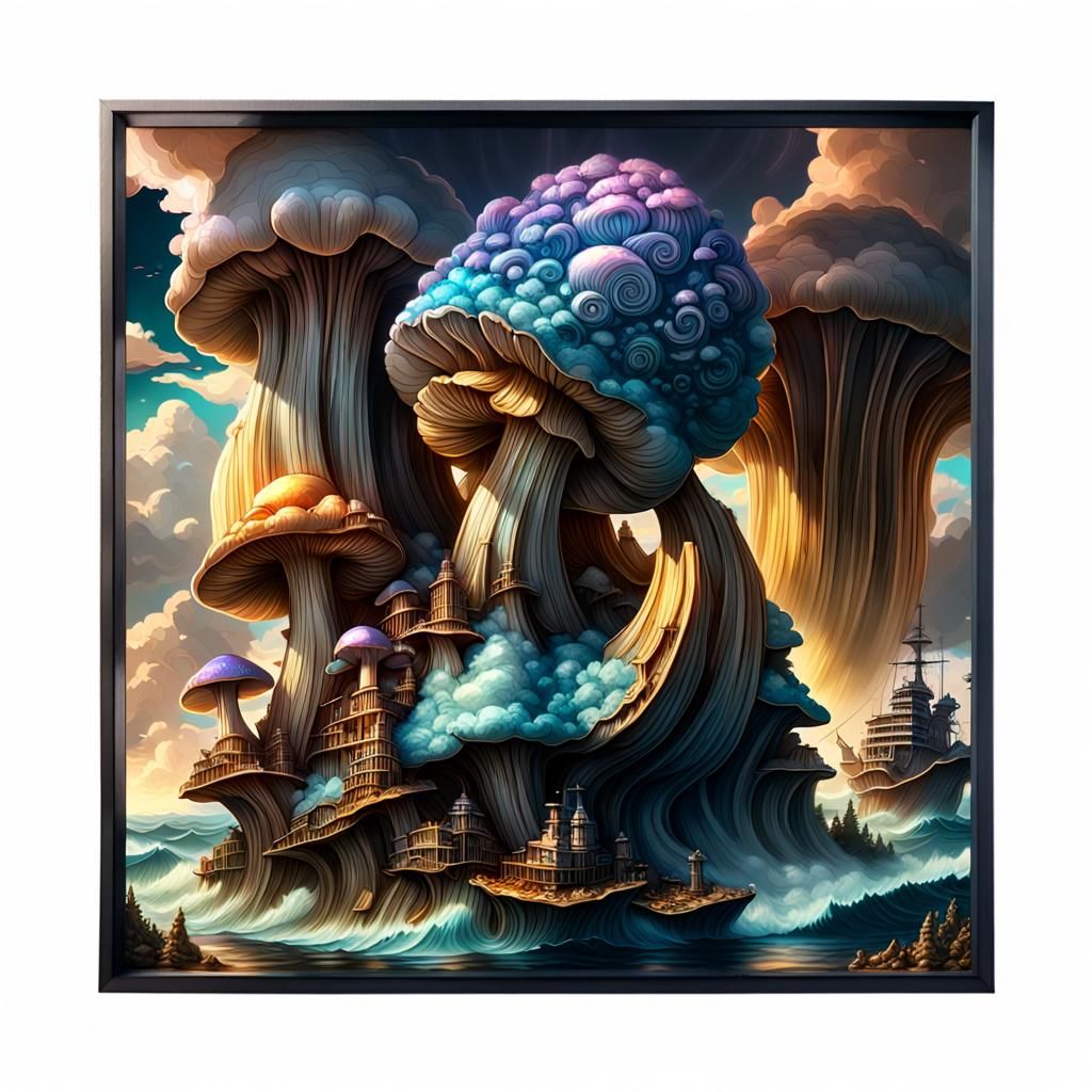 Giant Mushrooms