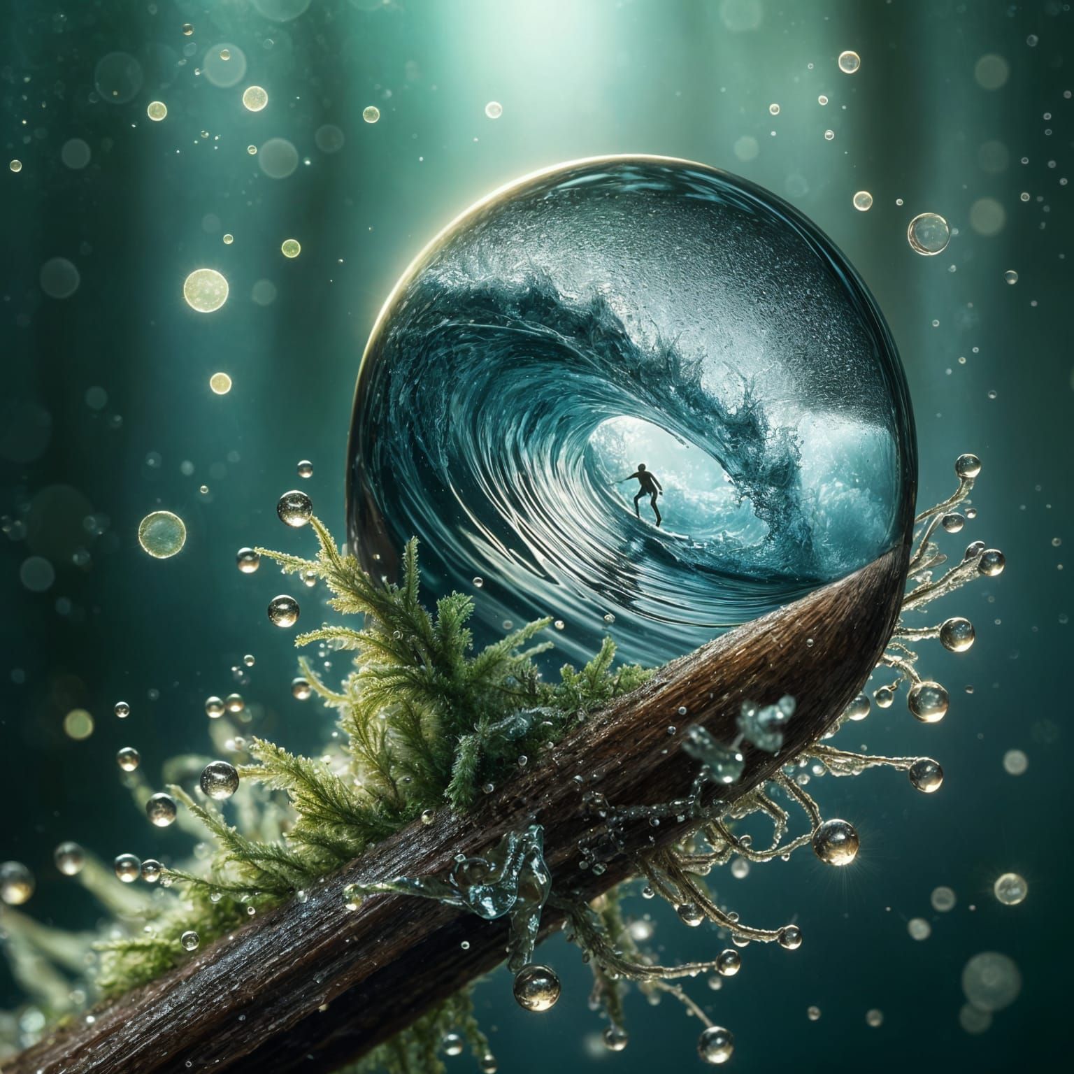 Dewdrop  by @TheArtizt