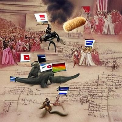 All major historical events condensed into one image