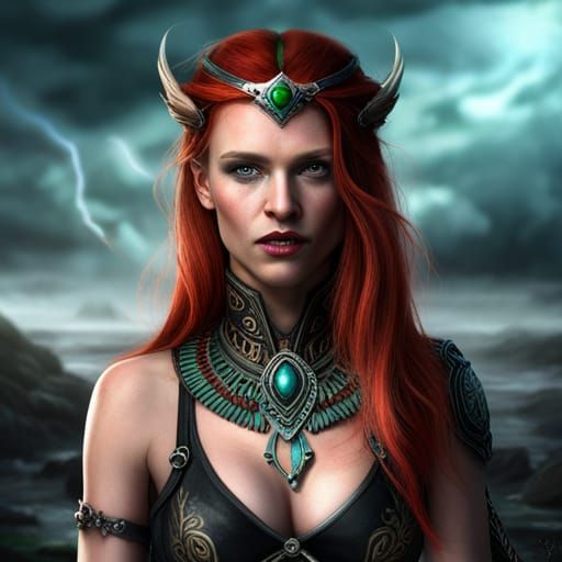 woman warrior - AI Generated Artwork - NightCafe Creator