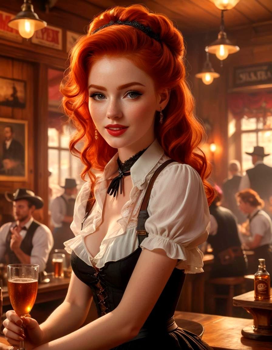 The saloon girls portrait collection (8) Skye