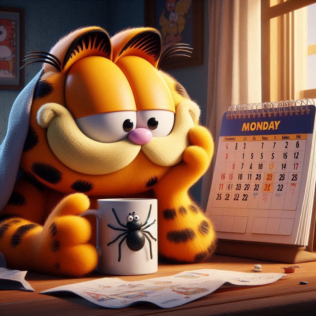 Garfield musing