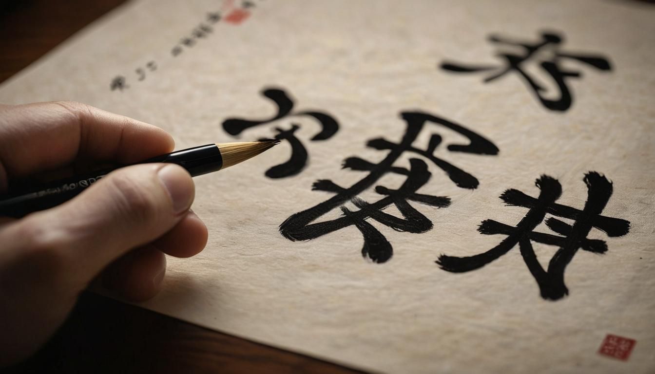Chinese Calligraphy  by @Zepp