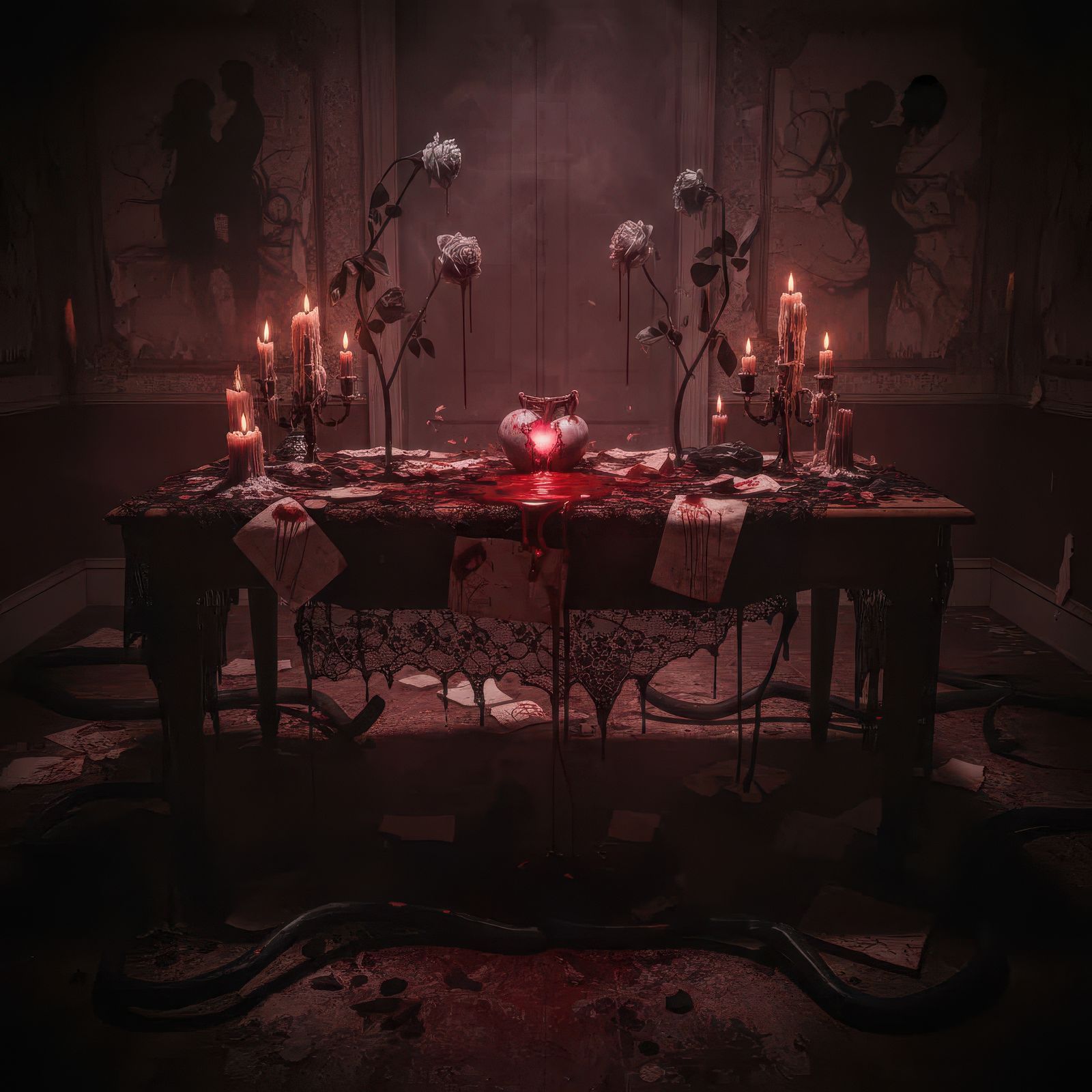 Shrine to a broken heart