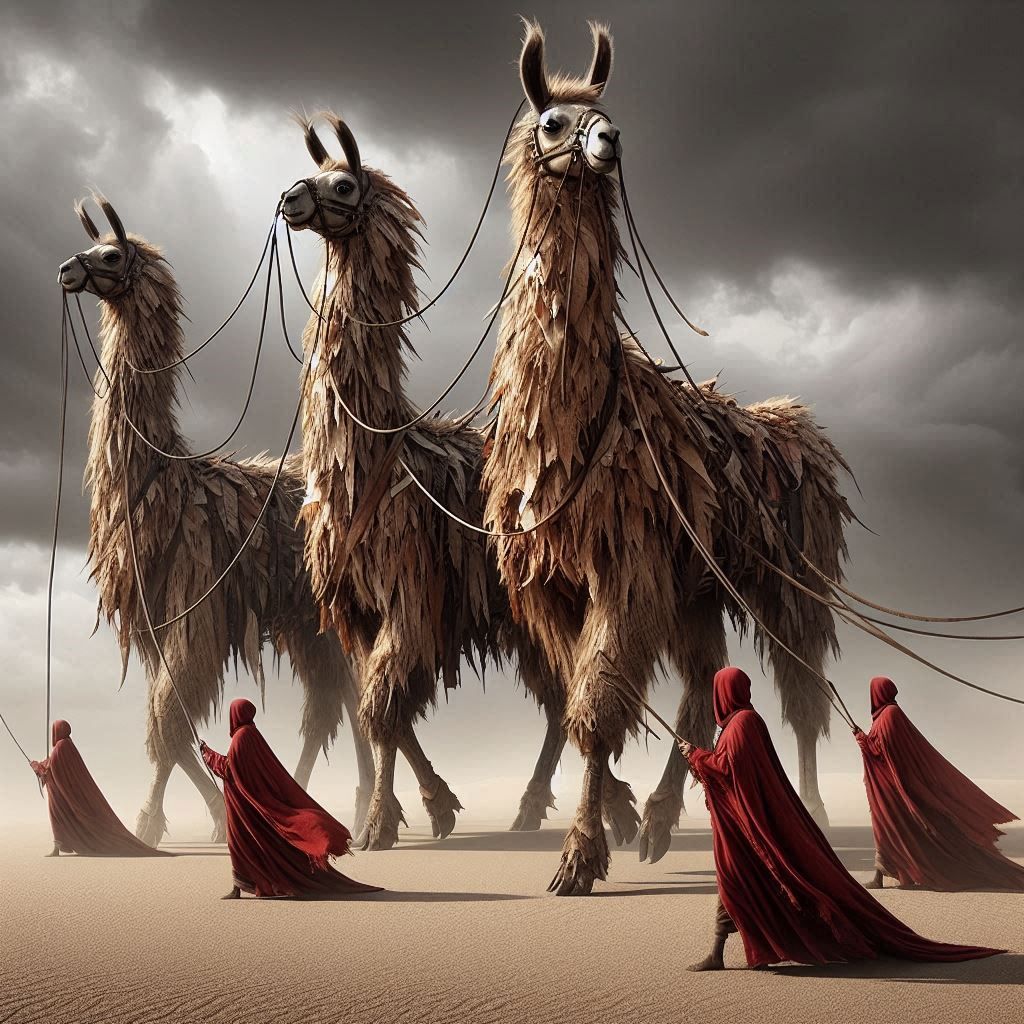 Steampunk Llama-Like