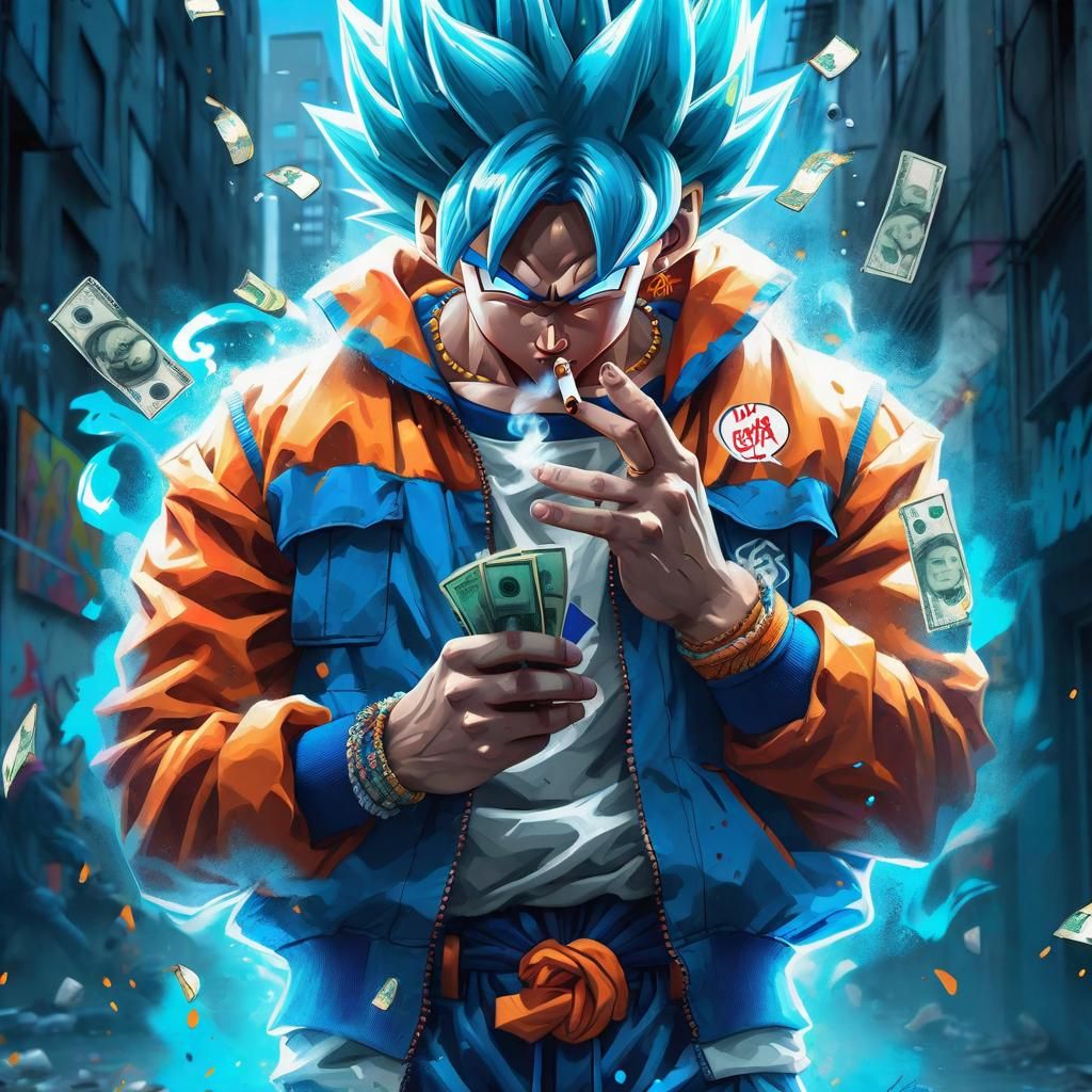 Goku - AI Generated Artwork - NightCafe Creator