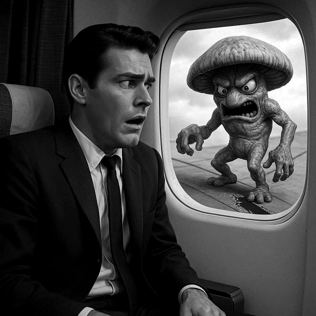 The Twilight Zone: Mushroom Nightmare at 20,000 Feet