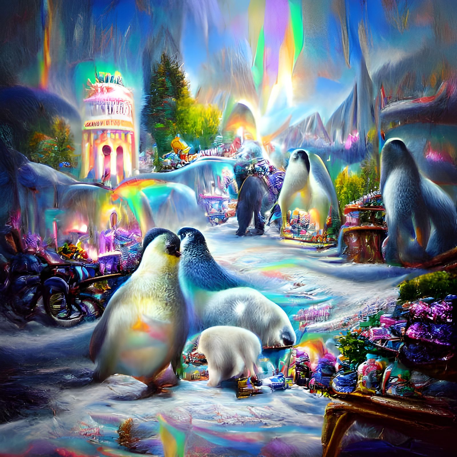 Penguins and polar bears are super-powerful allies. Thomas K...