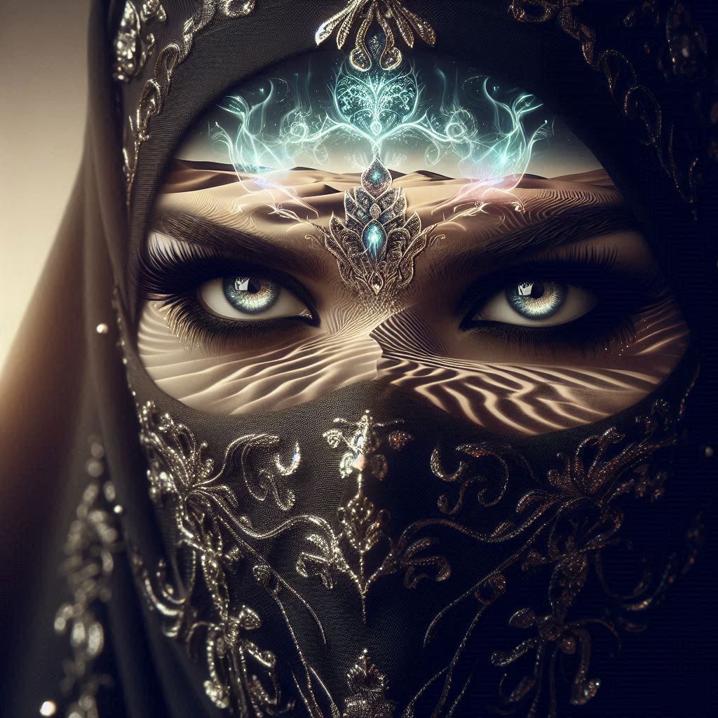 At one with the desert