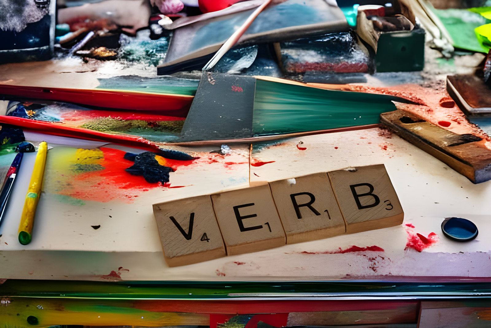 God’s messy workshop: In the Beginning Was the Verb  by @DeeB