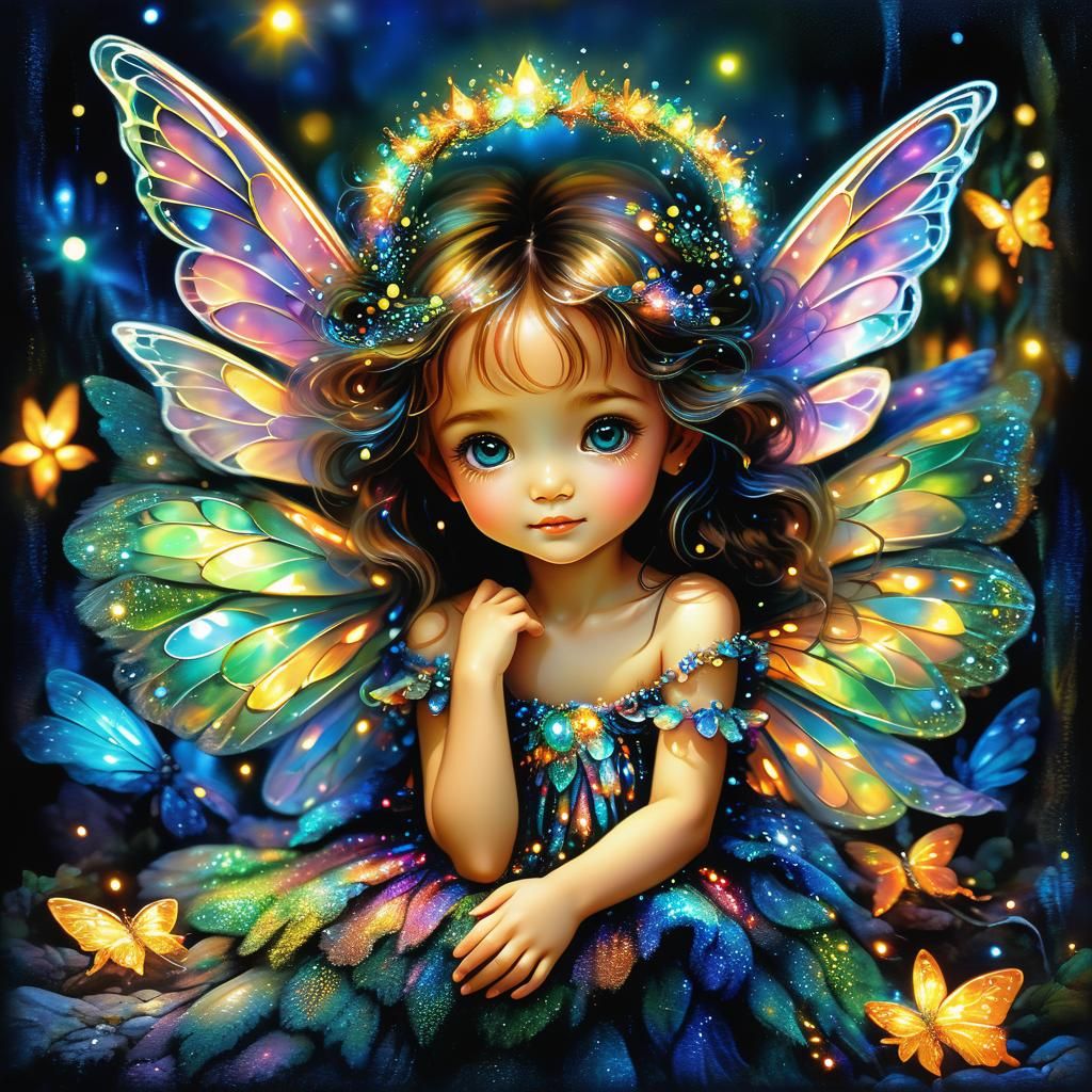 Neon Sparkle Fairy