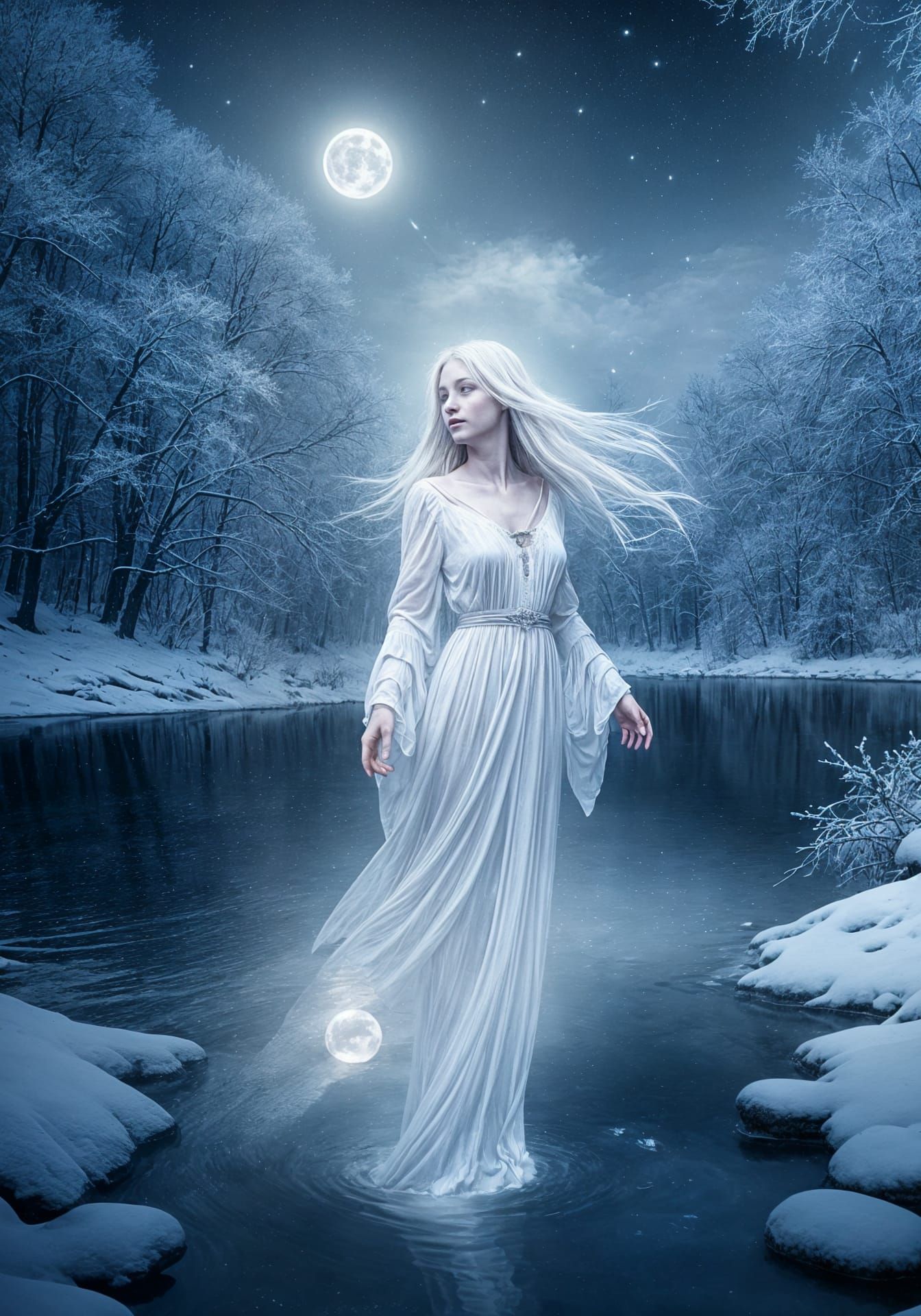 La dame du lac  by @Roswarcus