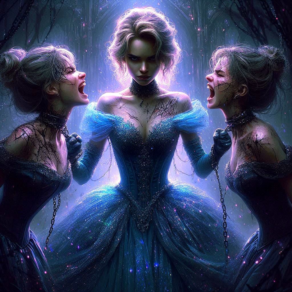 Cinderella and her step sisters