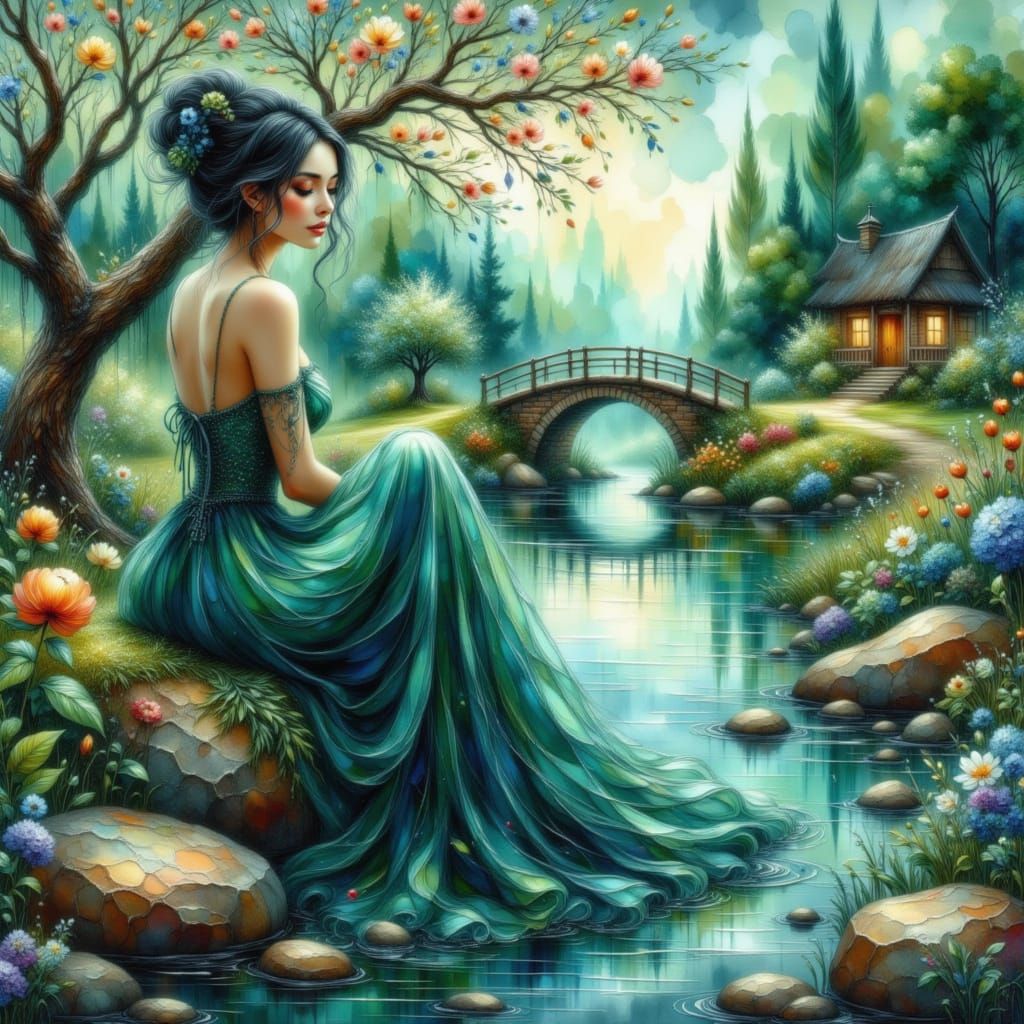 <lora:Hennie Inkt Wash:1.0>