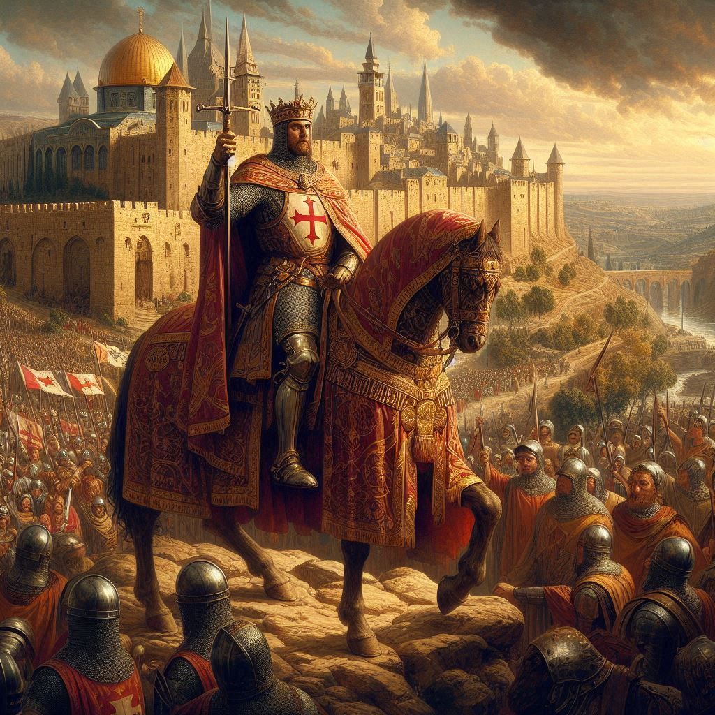 Godfrey de Bouillon, Leader of the First Crusade