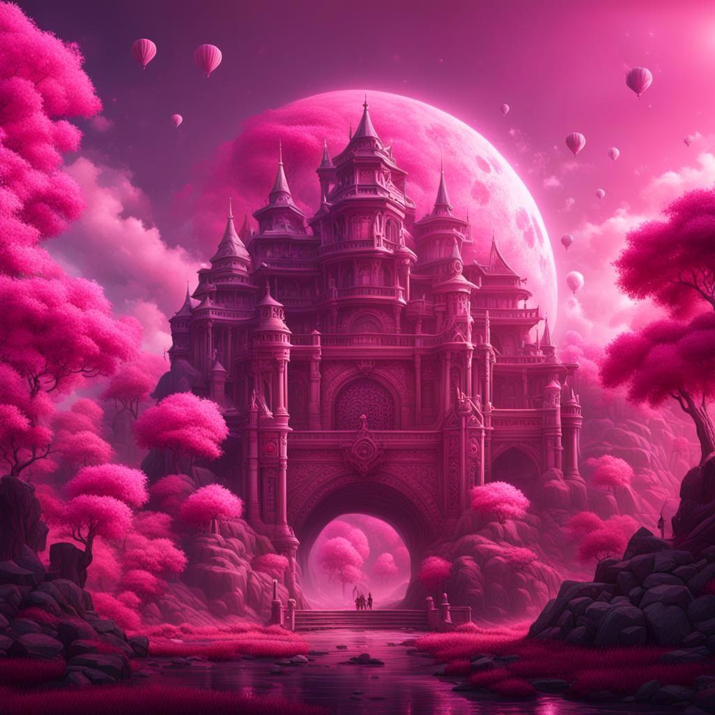 it turned pink
