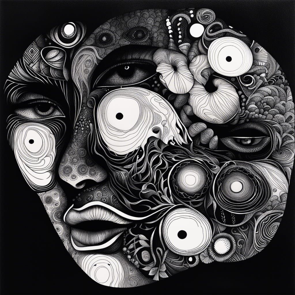 Face blindness AI Generated Artwork NightCafe Creator