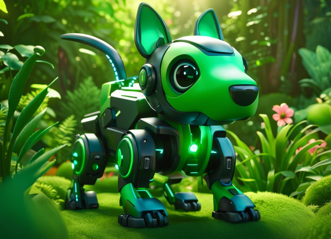 Robodog 1 AI Generated Artwork NightCafe Creator