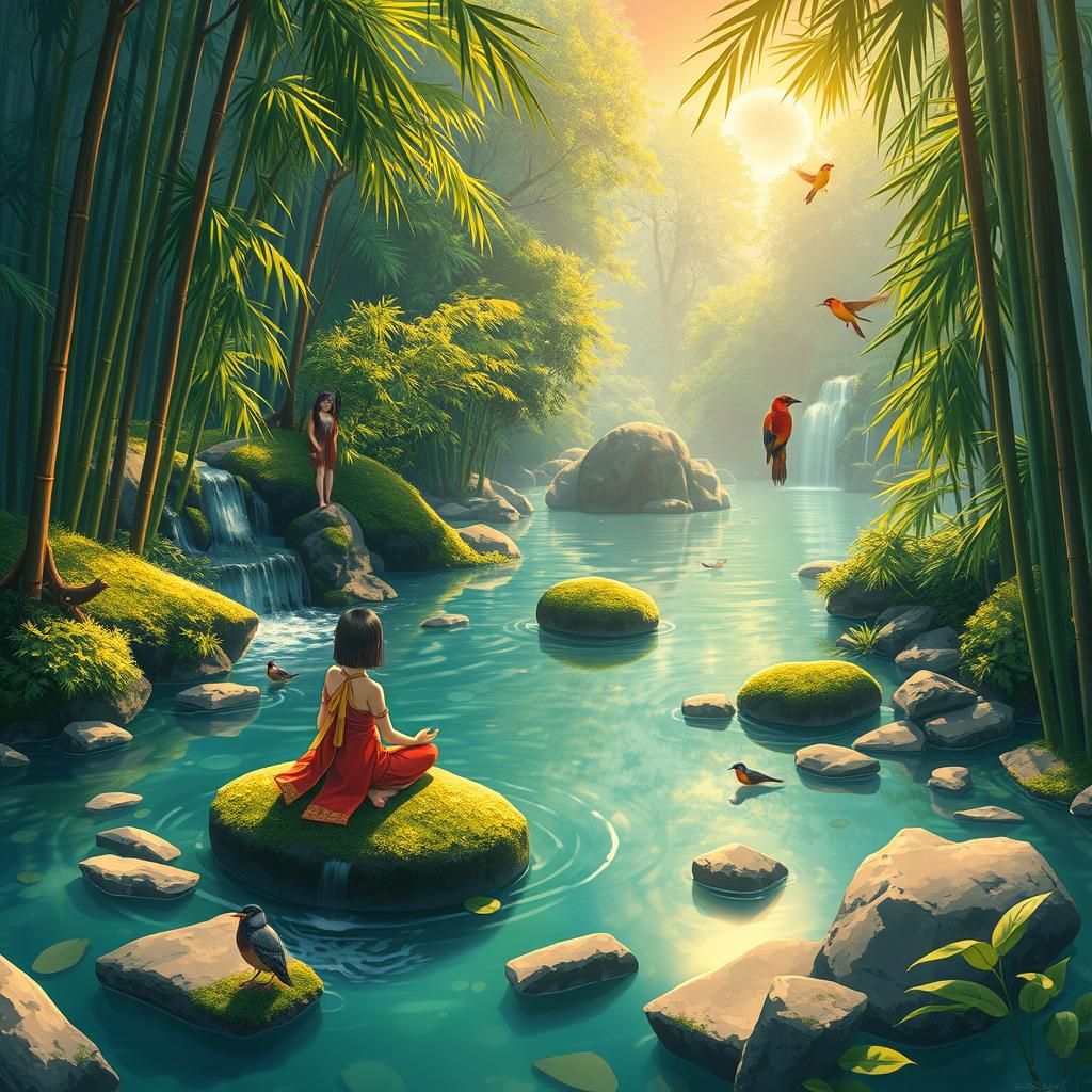 👩🏻🌙🌳🧘🏻‍♀️