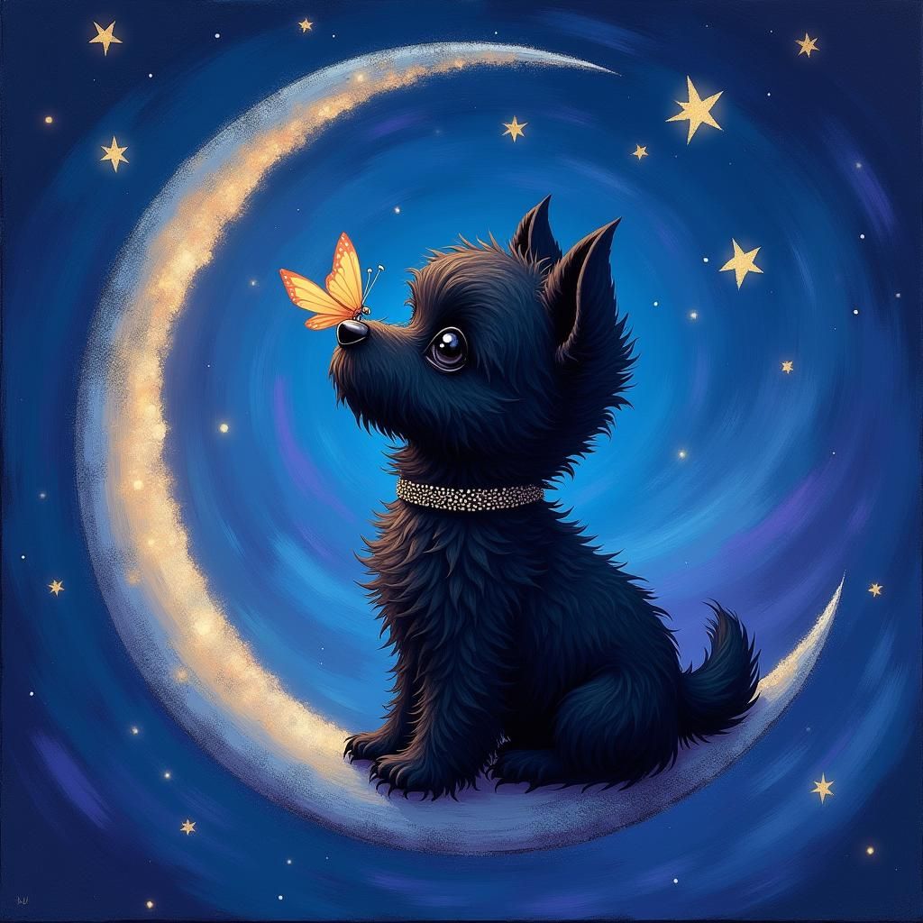 Dream in the Moon  by @undefined