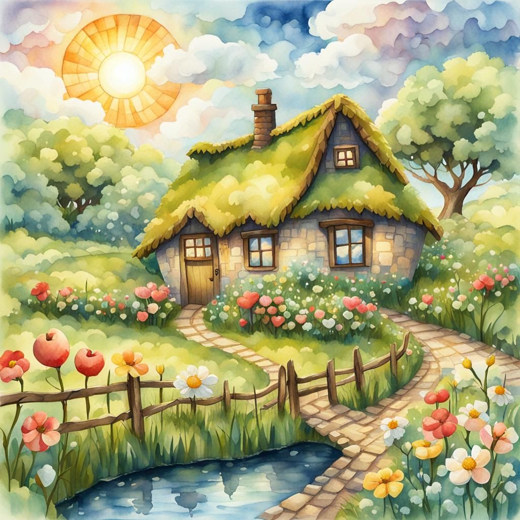 Memories of Great Grandma's Home