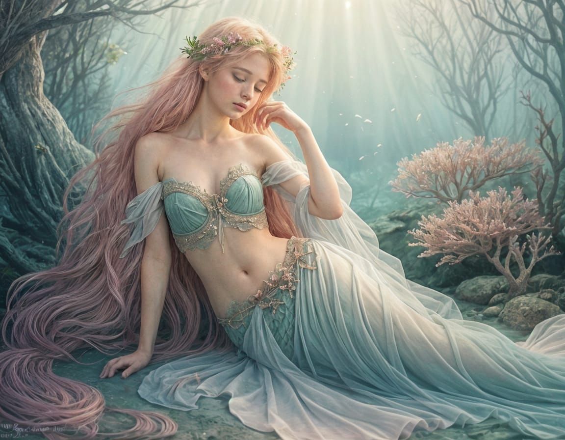 Ethereal Grotto (ps)  by @MyChaoticCrayons