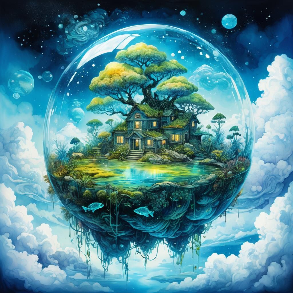Life in a Bubble Ecosystem