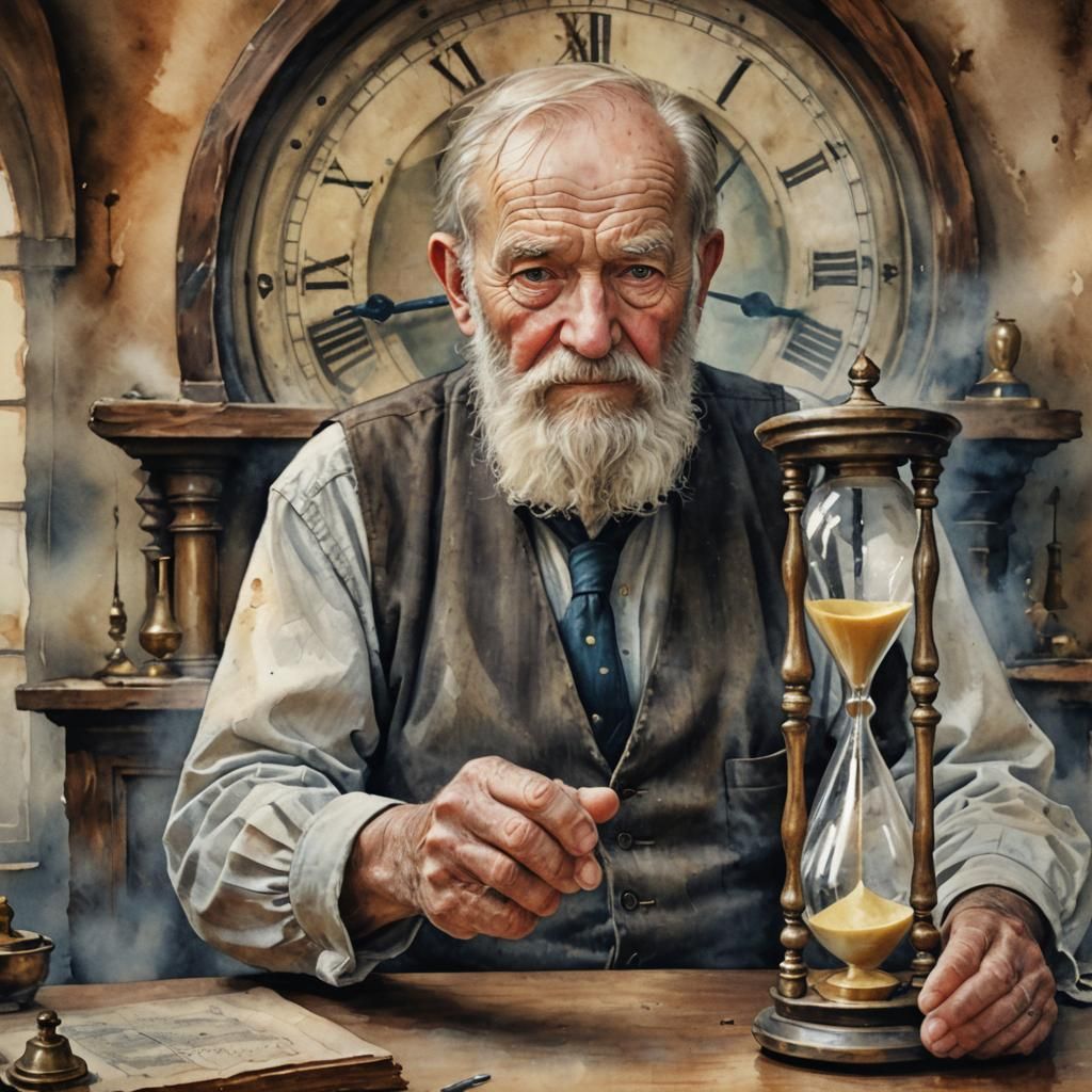 Time passes by  by @imagines_ai