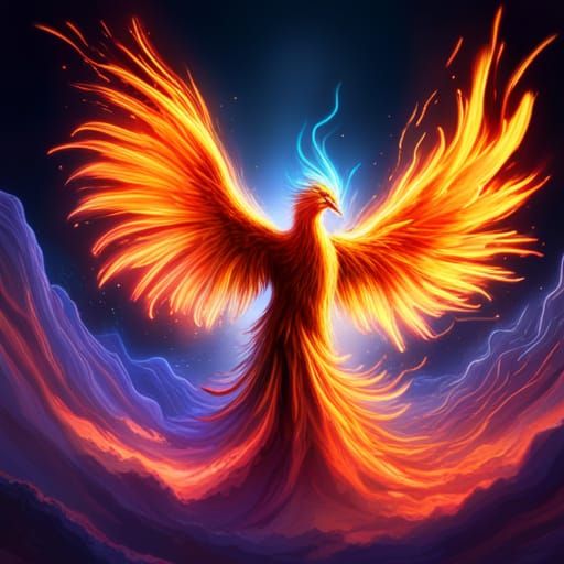 Pheonix - AI Generated Artwork - NightCafe Creator